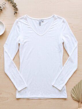 ASOS White Long Sleeve Shirt